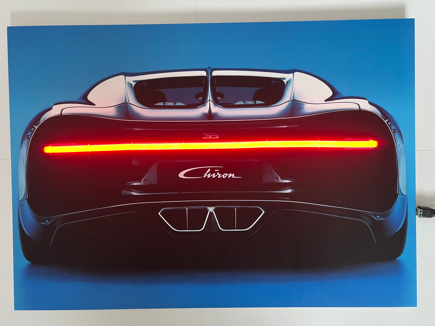 Chiron LED Car Poster