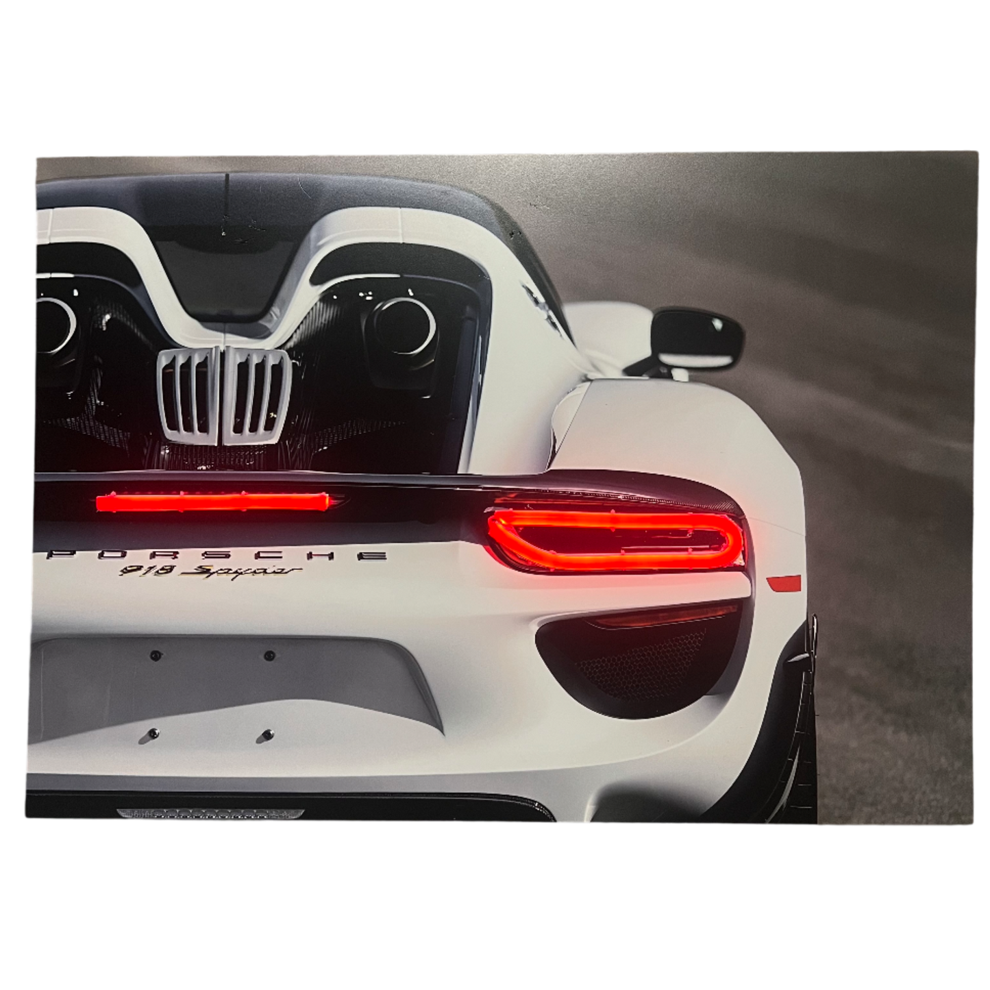 918 Spyder F90 LED Car Poster