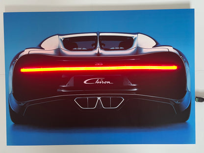 Chiron LED Car Poster