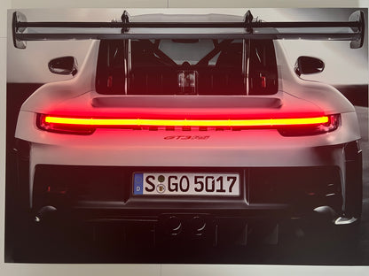 911 GT3RS LED Car Poster